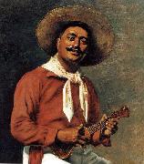 Hubert Vos Hawaiian Troubadour Spain oil painting artist